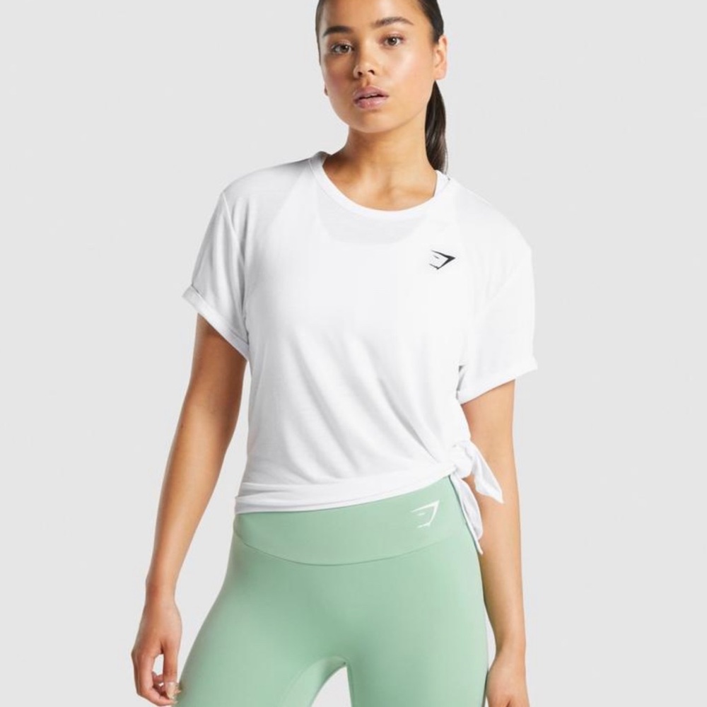 Gymshark essential t-shirt white